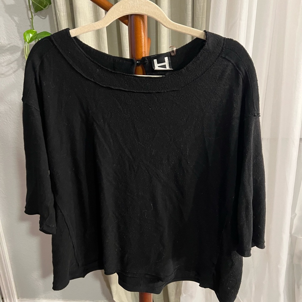 Black Sweater Top